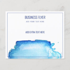 SPIEGELER VOOR BEDRIJVEN : WATERVERF FLYER