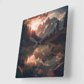 Spiegelgebergte Vierkante Klok (Hoek)