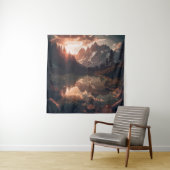 Spiegelgebergte Wandkleed (In situ)