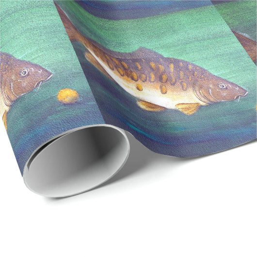 Spiegelkarper Cadeaupapier (Rol Hoek)