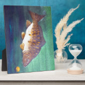 Spiegelkarper Fotoplaat (Zijkant)