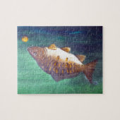 Spiegelkarper Gevist Legpuzzel (Horizontaal)