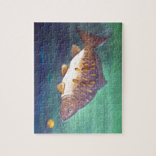 Spiegelkarper Gevist Legpuzzel (Verticaal)