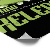 Spiegelkarpfen vangt en laat karperjacht vrij poster (Hoek)