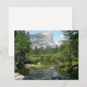 Spiegelmeer uitzicht in Yosemite National Park (Voorkant / Achterkant)