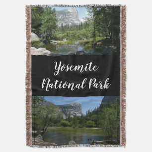 Spiegelmeer uitzicht in Yosemite National Park Deken