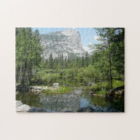 Spiegelmeer uitzicht in Yosemite National Park Legpuzzel (Horizontaal)