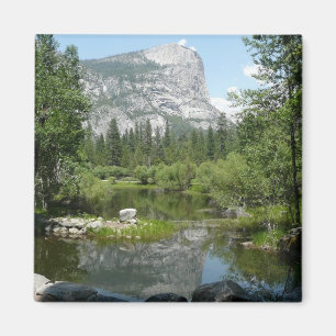 Spiegelmeer uitzicht in Yosemite National Park Magneet