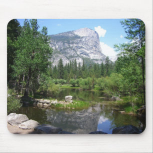 Spiegelmeer uitzicht in Yosemite National Park Muismat
