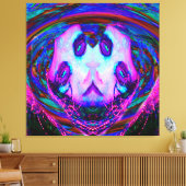 Spiegelreflectie Canvas Afdruk (Insitu (Woonkamer))