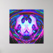 Spiegelreflectie Canvas Afdruk (Voorkant)