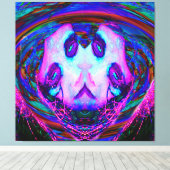 Spiegelreflectie Canvas Afdruk (Insitu (Houten vloer))