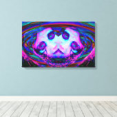 Spiegelreflectie Canvas Afdruk (Insitu (Houten vloer))