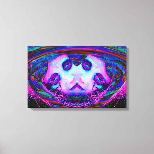 Spiegelreflectie Canvas Afdruk (Voorkant)