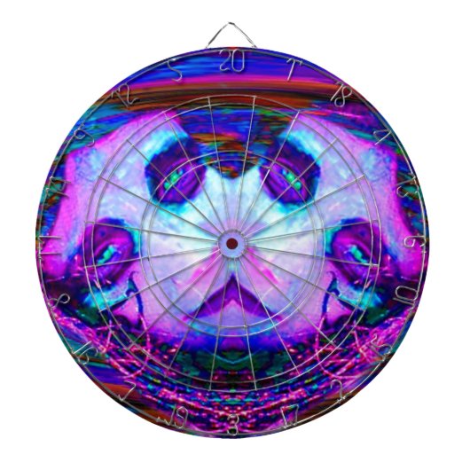 Spiegelreflectie Dartbord (Voorkant)