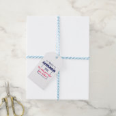 Spiegelreflectie Mentaliteit Motiverend Ontwerp Cadeaulabel (Met Touw)