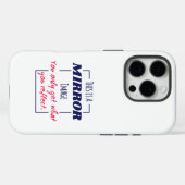 Spiegelreflectie Mentaliteit Motiverend Ontwerp Case-Mate iPhone Case (Achterkant (horizontaal))