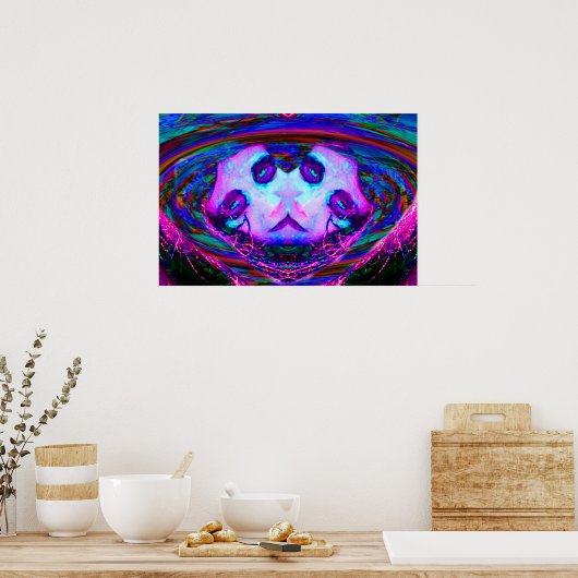 Spiegelreflectie Poster (Keuken)