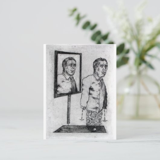 Spiegels Briefkaart (Staand voorkant)