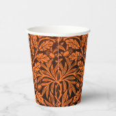 Spiegels Eikels en eikenbladeren & Bloempatroon Papieren Bekers (Rechts)