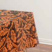 Spiegels Eikels en eikenbladeren & Bloempatroon Tafelkleed (Voorbeeld)