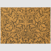 Spiegels Eikels en eikenbladeren & Bloempatroon Tissuepapier (Voorkant)