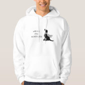 Spiegels en monsterhoed hoodie (Voorkant)