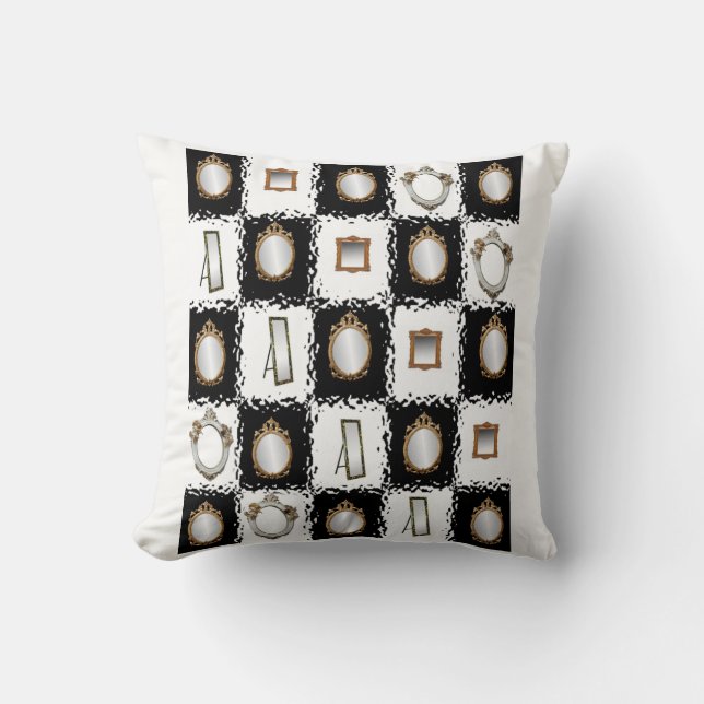  spiegels met draaiende loods kussen (Voorkant)