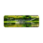 spiegelvijver etiket (Voorkant)