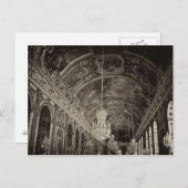 Spiegelzaal, Château Versailles 2 Briefkaart (Voorkant / Achterkant)