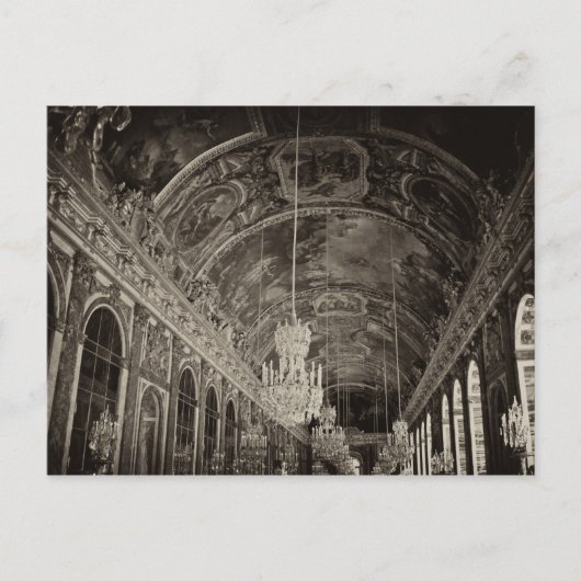 Spiegelzaal, Château Versailles 2 Briefkaart (Voorkant)