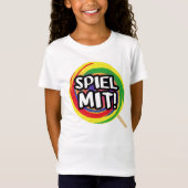 Spiel mir mir Logo T-Shirt Mädchen (Voorkant)