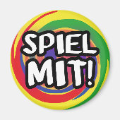 Spiel mit mir Magnet (Voorkant)