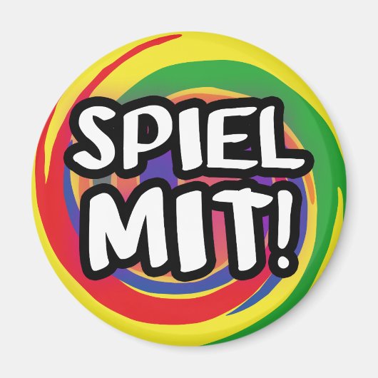 Spiel mit mir Magnet (Voorkant)