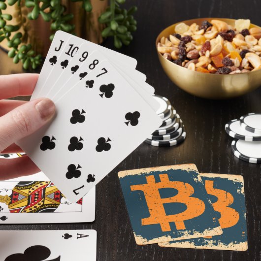 Spielkarten Bitcoin Pokerkaarten (Insitu)