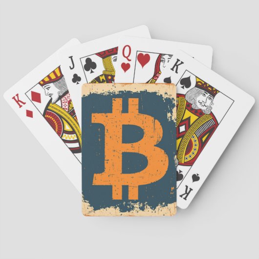 Spielkarten Bitcoin Pokerkaarten (Achterkant)