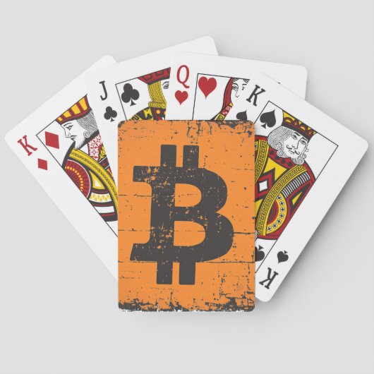 Spielkarten Bitcoin Pokerkaarten (Achterkant)