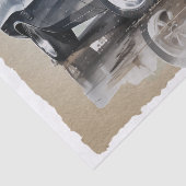 Spier auto decoupage tissuepapier (Detail)