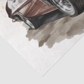 Spier auto decoupage tissuepapier (Detail)