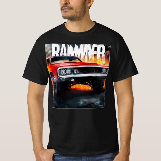 SPIER AUTO HALLOWEEN [Rammer] 001 T-shirt (Voorkant)