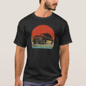  Spier Auto Retro Spier Auto Silhouet Ca T-shirt (Voorkant)