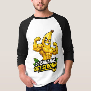 Spier Banaan – Ga Bananen, Word Sterk! T-shirt