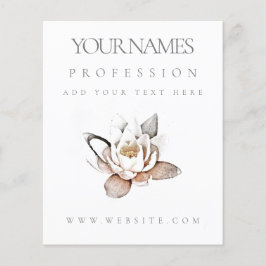 SPIER : BEDRIJFSBEVORDERING : WITTE LOTUS FLYER