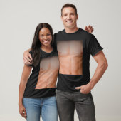 Spier Borst Fake Body Abs T-shirt (Unisex)