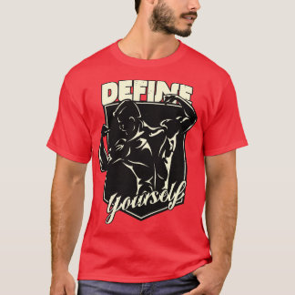 Spier Definitie Bodybuilding Slogan T-shirt