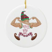 Spier Elf Keramisch Ornament (Achterkant)