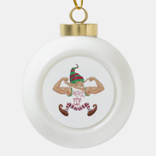 Spier Elf Keramische Bal Ornament