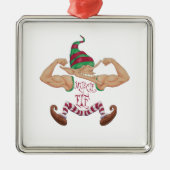 Spier Elf Metalen Ornament (Voorkant)