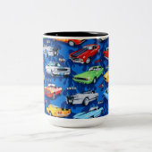 Spier- en oorheelkunde tweekleurige koffiemok (Center)