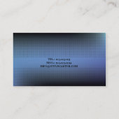 Spier- en trainingsprogramma's voor persoonlijk ge visitekaartje (Achterkant)